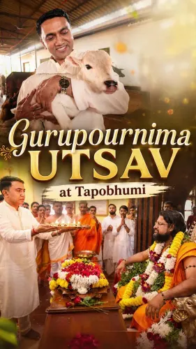 CM Sawant seeks blessings at Guru Pournima celebrations in Goa