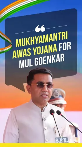 CM Sawant to Relaunch Housing Scheme for Mul Goenkars
