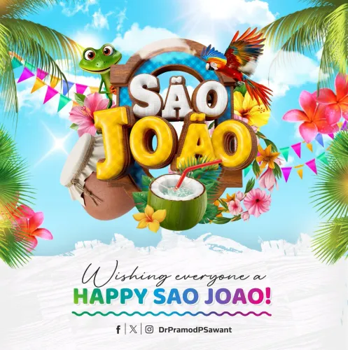 CM Sawant Wishes Goans Happy Sao Joao 2026