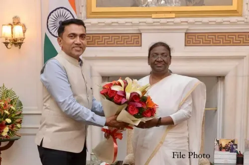 CM Sawant Wishes President Murmu on Her Birthday