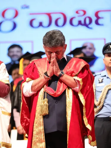 CM Shivakumar Attends RGUHS 28th Convocation in Bengaluru