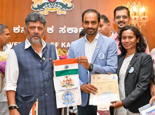 CM Shivakumar Honours Karnataka's Everest Climbers at Vidhana Soudha
