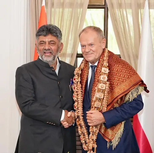 CM Shivakumar meets Poland PM Tusk, eyes GIM 2027 tie-up