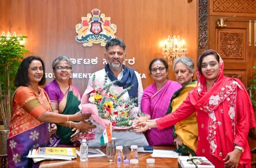 CM Shivakumar meets Ubuntu Federation on women entrepreneurship