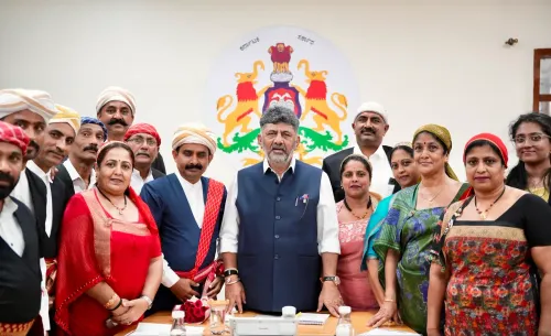 CM Shivakumar Meets United Kodava Samsthe Delegation