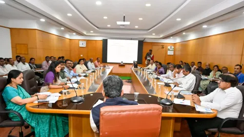 CM Shivakumar Reviews Mines & Geology Dept at Vidhana Soudha
