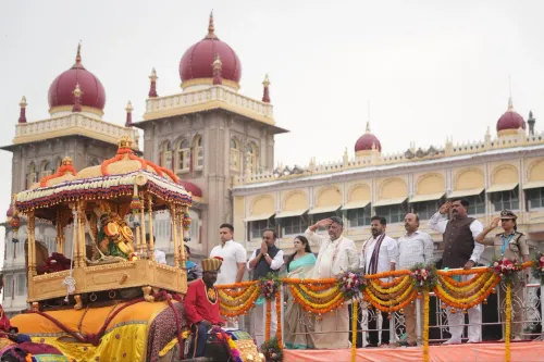 CM Siddaramaiah Flags Off Mysore Dasara Jamboo Savari 2026