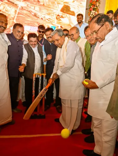 CM Siddaramaiah Launches Namma Mane Scheme, Cricket Stadium at Suryanagar