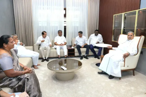 CM Siddaramaiah meets four Congress MLAs for consultations