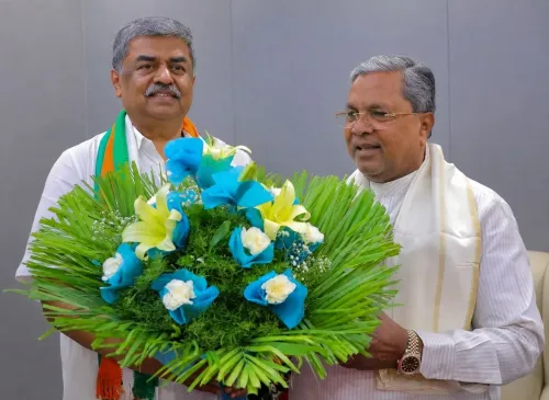 CM Siddaramaiah Wishes KPCC Chief B.K. Hariprasad on Birthday