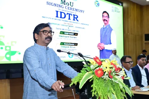 CM Soren Launches Drive for Modern Driver Training Institute in Jharkhand