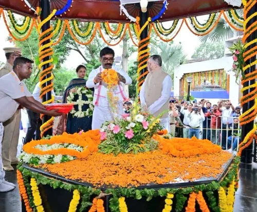 CM Soren pays tribute to Birsa Munda on Shaheed Diwas
