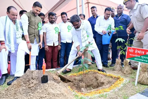 CM Soren: Tree Planting Alone Won't Save Jharkhand's Forests