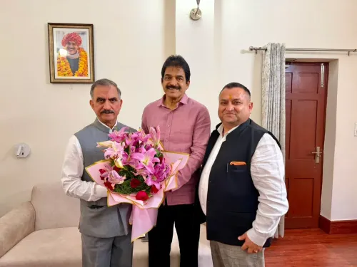 CM Sukhu Briefs KC Venugopal on HP Welfare Push