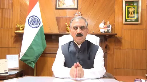 CM Sukhu Calls Himachal's Mountains and Rivers a Sacred Legacy