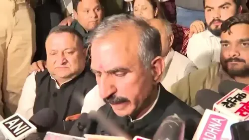 CM Sukhu condemns detention of Rahul, Priyanka Gandhi at NEET protest