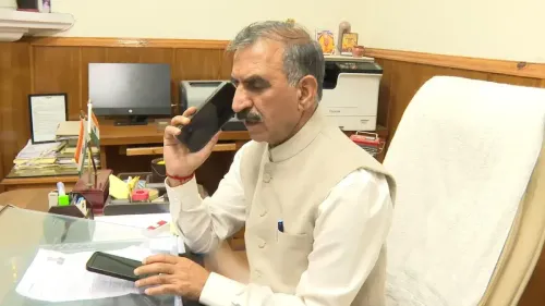 CM Sukhu condoles deaths in Pangi rockfall, orders aid