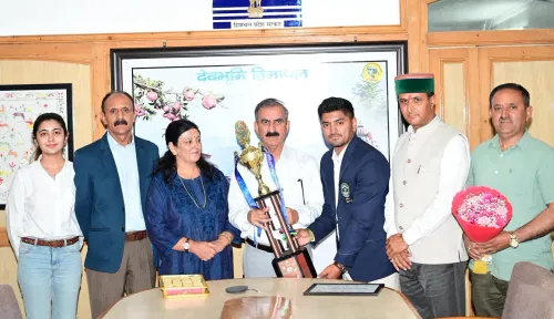 CM Sukhu Congratulates HP Engineer on Asian Kurash Cup Bronze