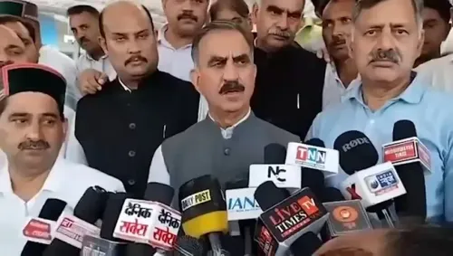 CM Sukhu Dismisses BJP's Alternation Theory, Cites Factionalism