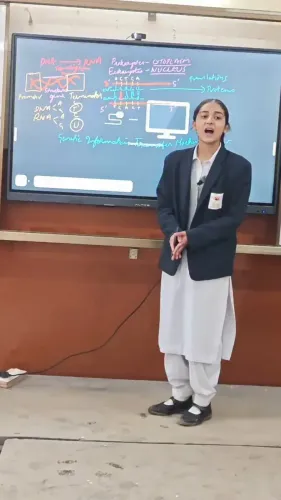 CM Sukhu Hails Govt School Student's English Fluency