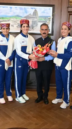 CM Sukhu Hails HP Daughters' Asian Games Glory