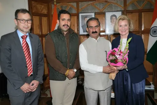 CM Sukhu Holds Talks With Norway Ambassador on Green Tech