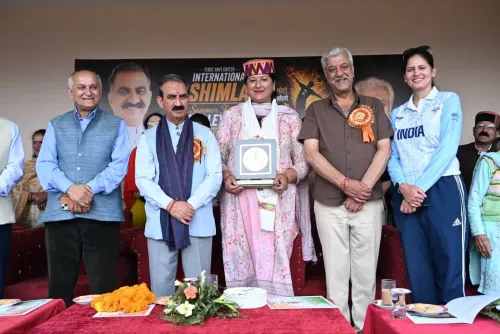 CM Sukhu Inaugurates Multi-Purpose Sports Stadium in Shimla's Sanjauli