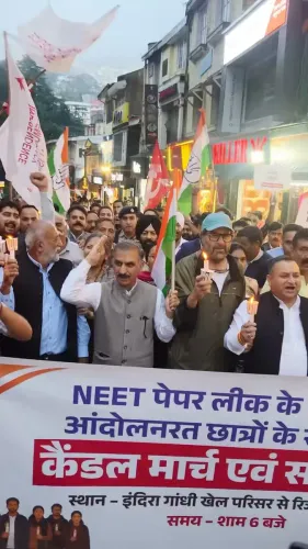 CM Sukhu joins candle march against Jantar Mantar lathi-charge