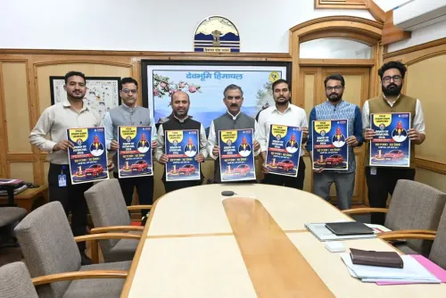 CM Sukhu Launches Aspire Talent Hunt Poster in Shimla