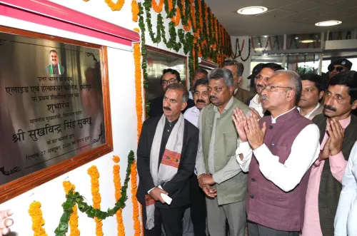 CM Sukhu launches North India's first Allied Healthcare College in Hamirpur