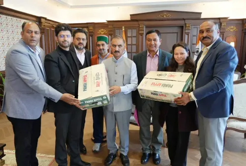 CM Sukhu Launches 'Pangi Apple' Brand for HP's First Natural Farming Zone