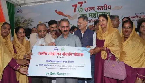CM Sukhu launches Van Mahotsav, announces 8 schemes in Ghumarwin