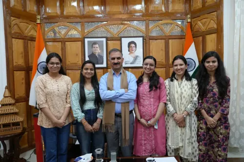 CM Sukhu Meets Nadaun Students, Flags Education Push