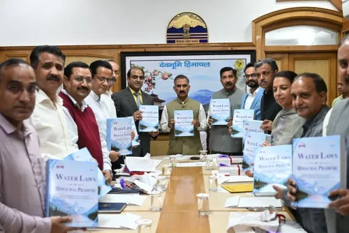 CM Sukhu Releases HP's First Water Laws Compendium