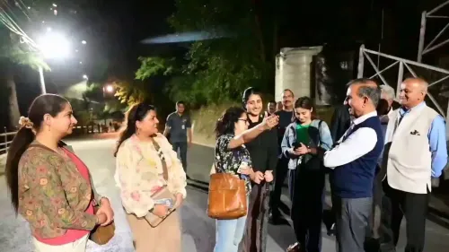 CM Sukhu Reviews Shimla Utility Duct and Street Light Works