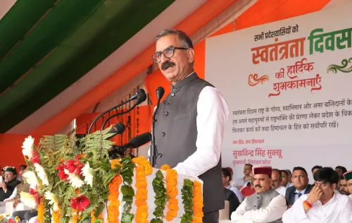 CM Sukhu Sets Vision for HP at Independence Day