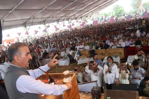 CM Sukhu Shares Images on X