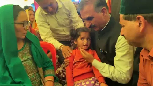 CM Sukhu visits Boh Valley cloudburst victims in Shahpur