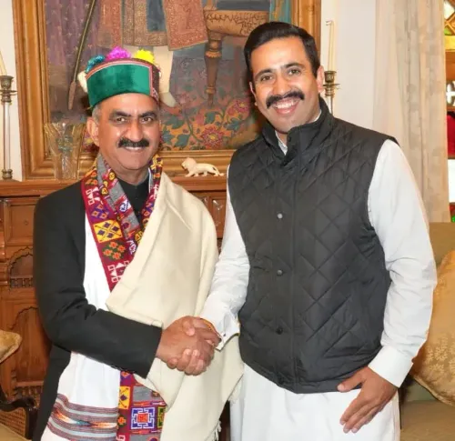 CM Sukhu Wishes Minister Vikramaditya Singh on Birthday