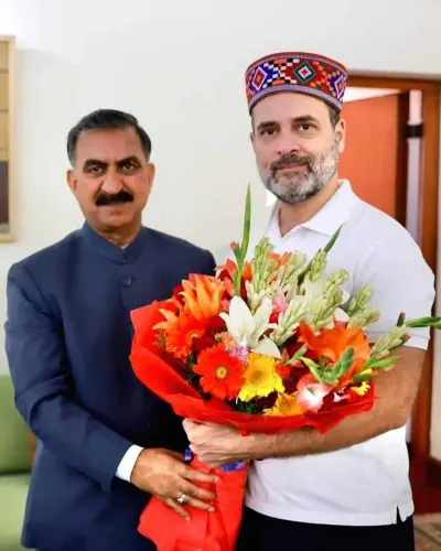 CM Sukhu Wishes Rahul Gandhi on Birthday