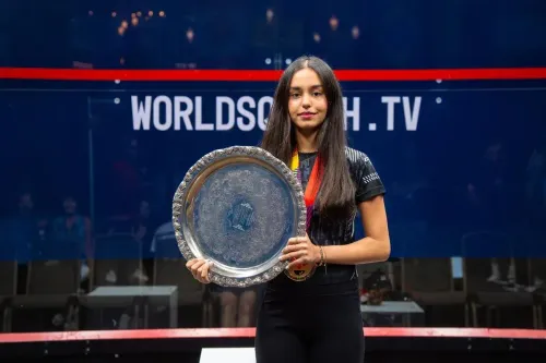 CM Tamang Hails Anahat Singh's World Junior Squash Title