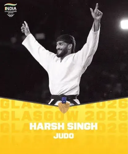 CM Tamang Hails Harsh Singh's Gold in CWG Judo