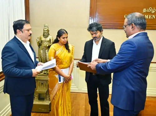 CM Vijay briefed on Tamil Nadu-IN-SPACe space park MoU