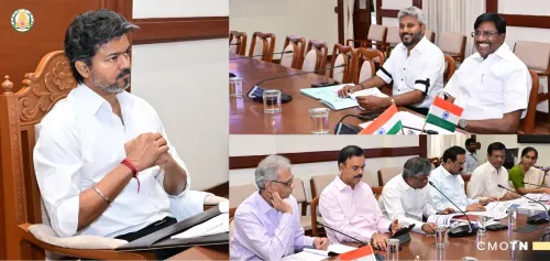CM Vijay Chairs Higher Education Review at Secretariat