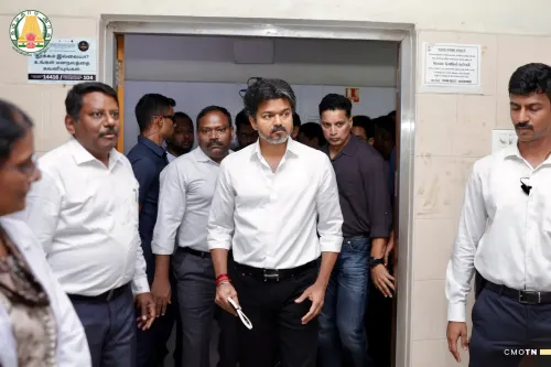 CM Vijay conducts surprise inspection at Egmore maternity hospital