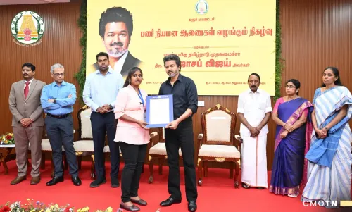 CM Vijay hands compassionate jobs to 31 Karur victims' kin