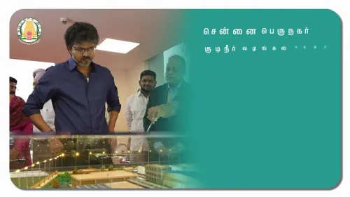 CM Vijay Inspects 45 MLD Water Recycling Plant in Chennai