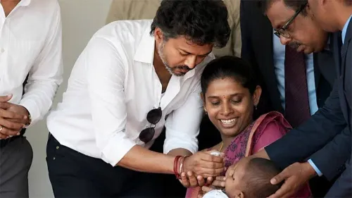 Tamil Nadu Pulse Polio drive targets 52.91 lakh children; CM Vijay launches campaign in Chennai