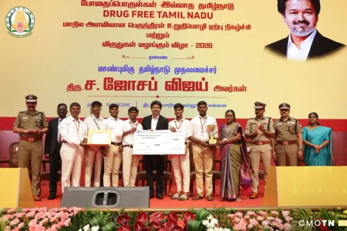 CM Vijay leads Tamil Nadu drug-free pledge drive