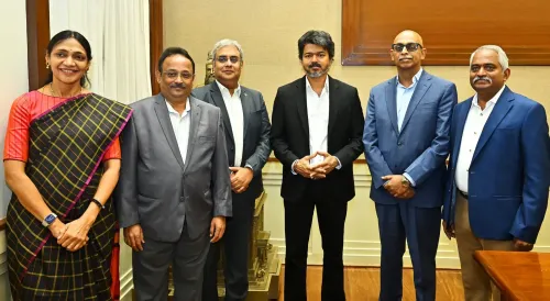 CM Vijay meets Cognizant leadership at Secretariat
